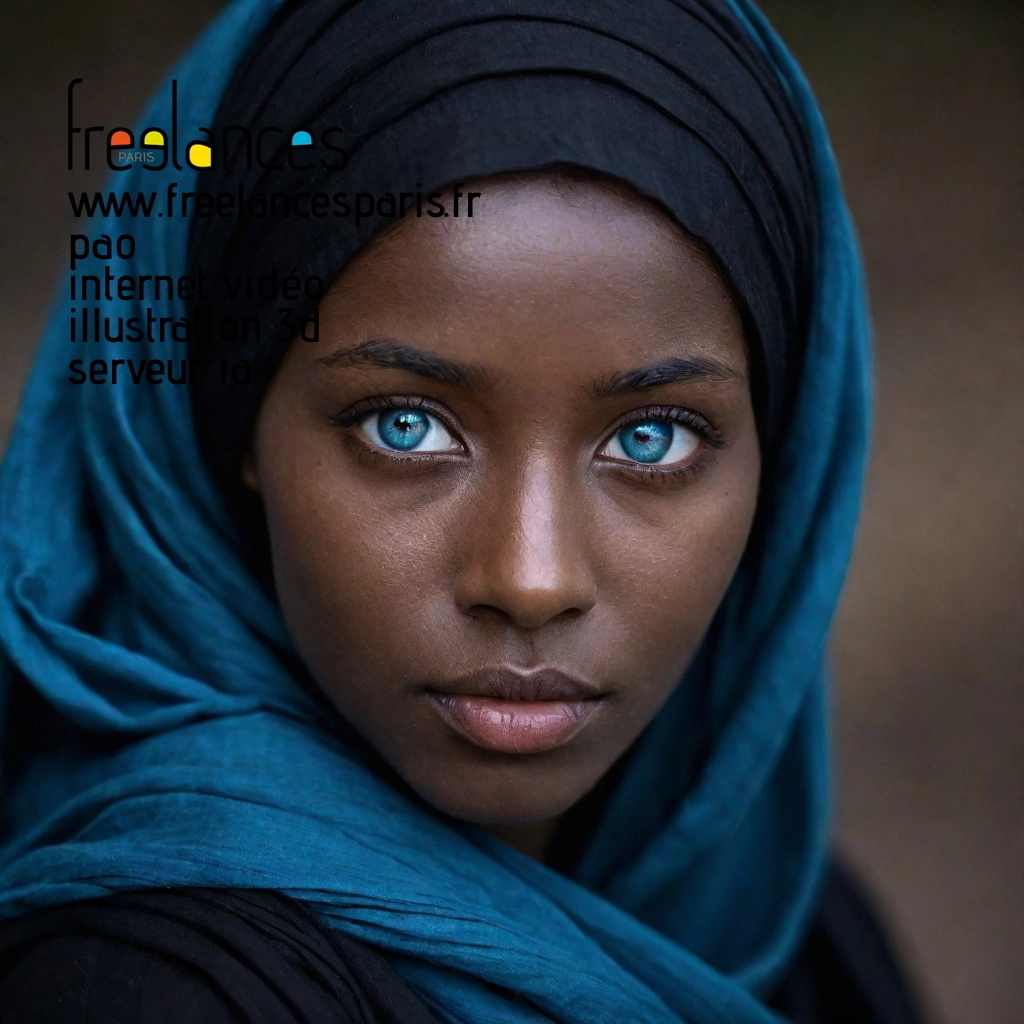 Pao mise en page internet vidéo illustration 3d serveur IA générative AI freelance paris studio de création magazines 738e60v0